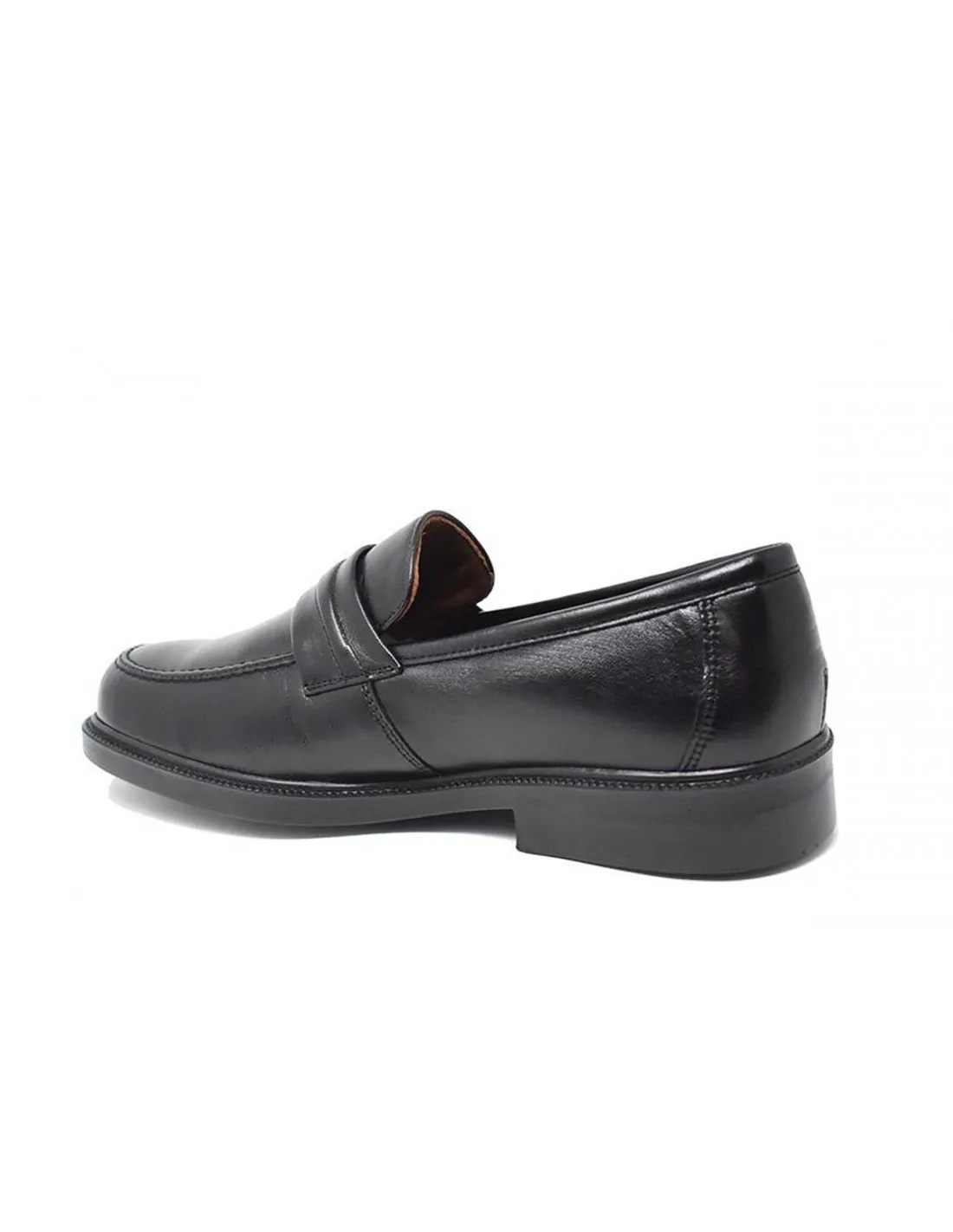 ZAPATO MOCASN DE HOMBRE ANCHO ESPECIAL BAERCHI 1658 NEGRO