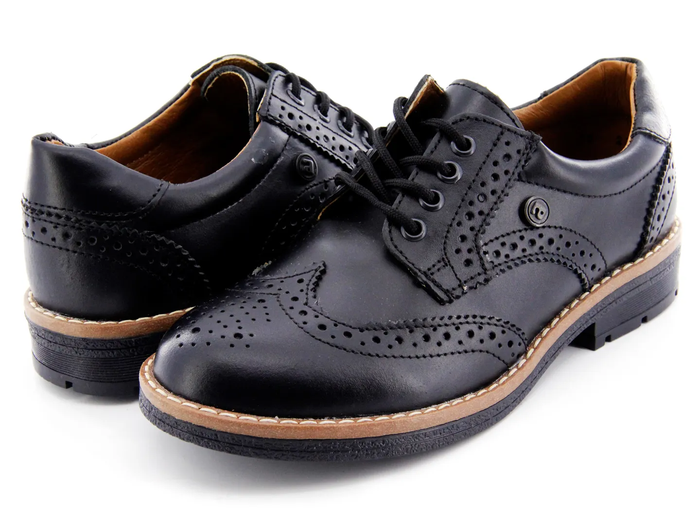 Zapatos Coqueta 433702 Negro Para Niño