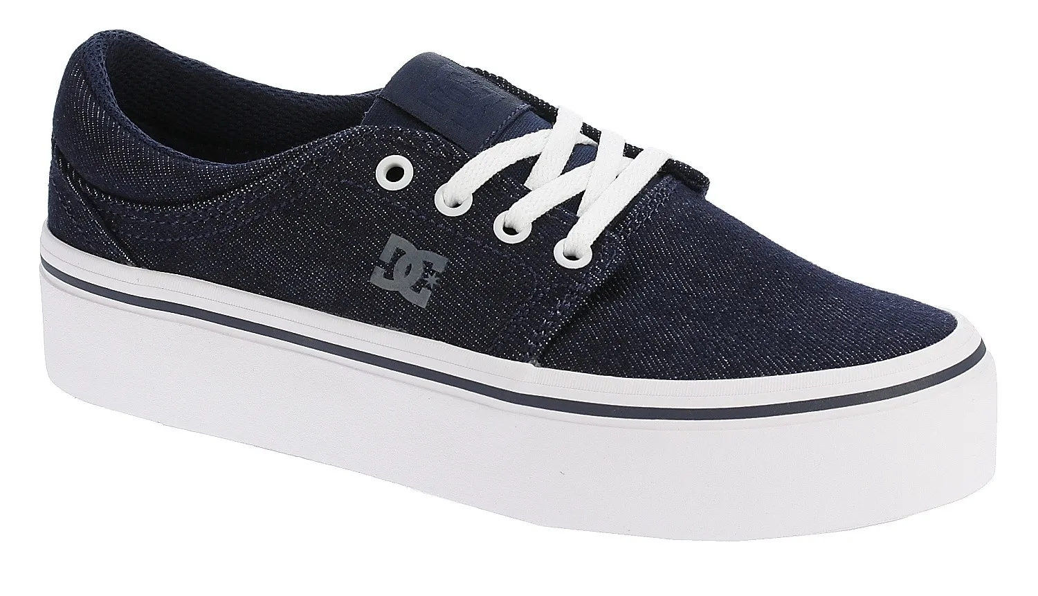 ZAPATOS DC TRASE PLATFORM TX SE  DNM/DENIM