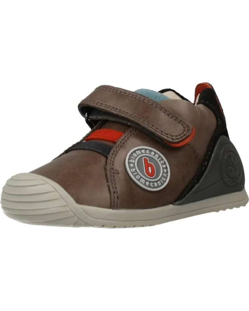Zapatos de Niño BIOMECANICS ZAPATOS NINO MODELO 201123 COLOR MARRON ANTRACITA