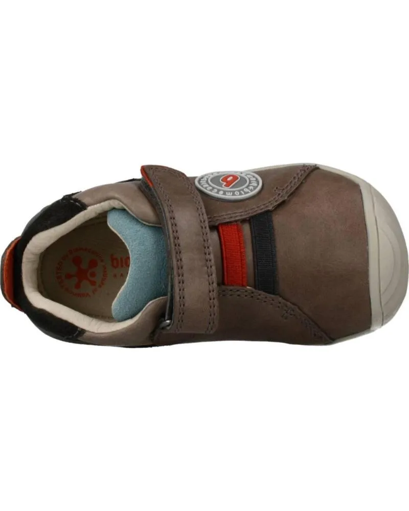 Zapatos de Niño BIOMECANICS ZAPATOS NINO MODELO 201123 COLOR MARRON ANTRACITA