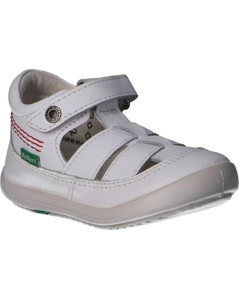 ZAPATOS DE NIñO KICKERS 78427110 KITS 3 BLANC