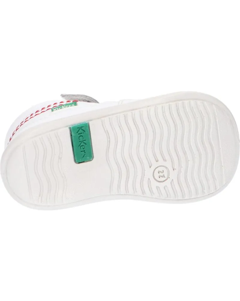 ZAPATOS DE NIñO KICKERS 78427110 KITS 3 BLANC