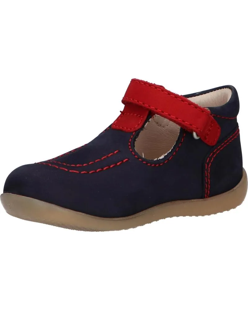 ZAPATOS DE NIñO KICKERS 78430010 BONBEKRO 103 MARINE ROUGE