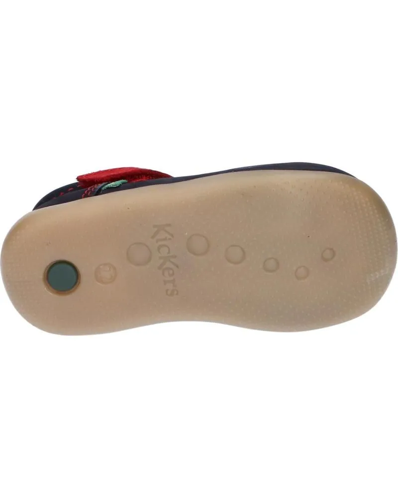ZAPATOS DE NIñO KICKERS 78430010 BONBEKRO 103 MARINE ROUGE