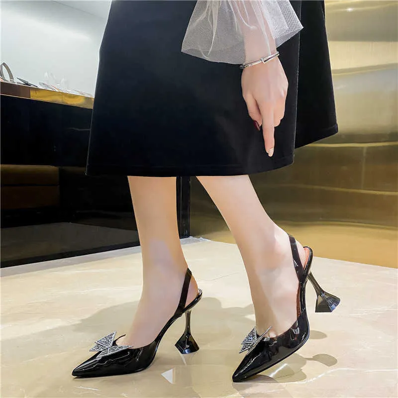 ZAPATOS DE TACóN PARA MUJER CON NUDO DE MARIPOSA DE VERANO DE TALLA 3445 DE EILYKEN, ZAPATOS DE TACóN PARA MUJER DE ESTILO EXTR