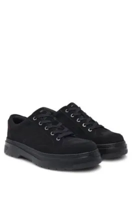 Zapatos Derby de ante con suela de EVA