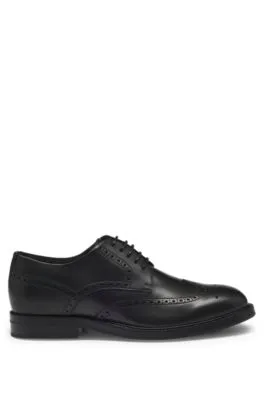 Zapatos Derby de piel elaborados en Italia con suela estilo Dressletic