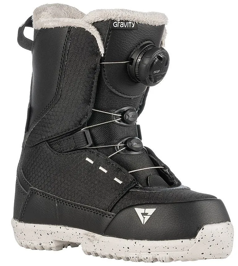 ZAPATOS GRAVITY MICRO LITE ATOP BOA  BLACK  UNISEX JUNIOR