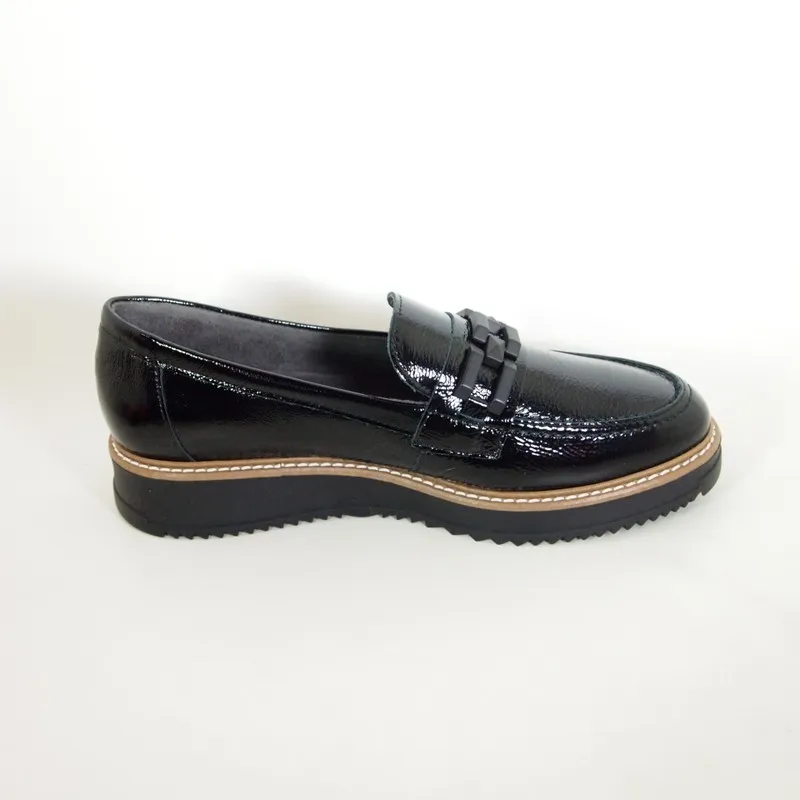 Zapatos Pitillos 10070 Mocasín Negro