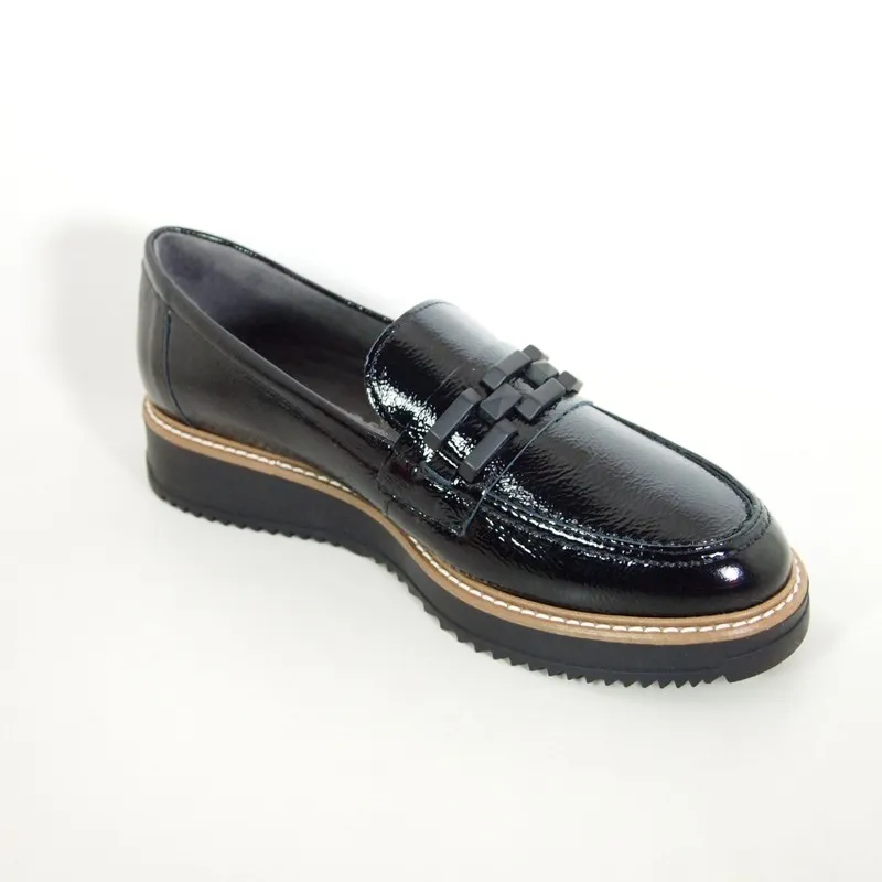 Zapatos Pitillos 10070 Mocasín Negro