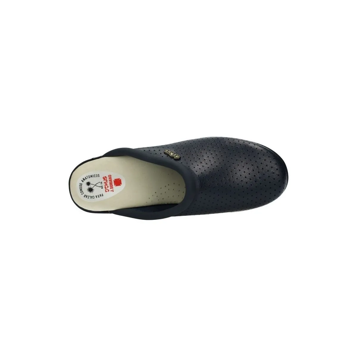 Zueco de piel