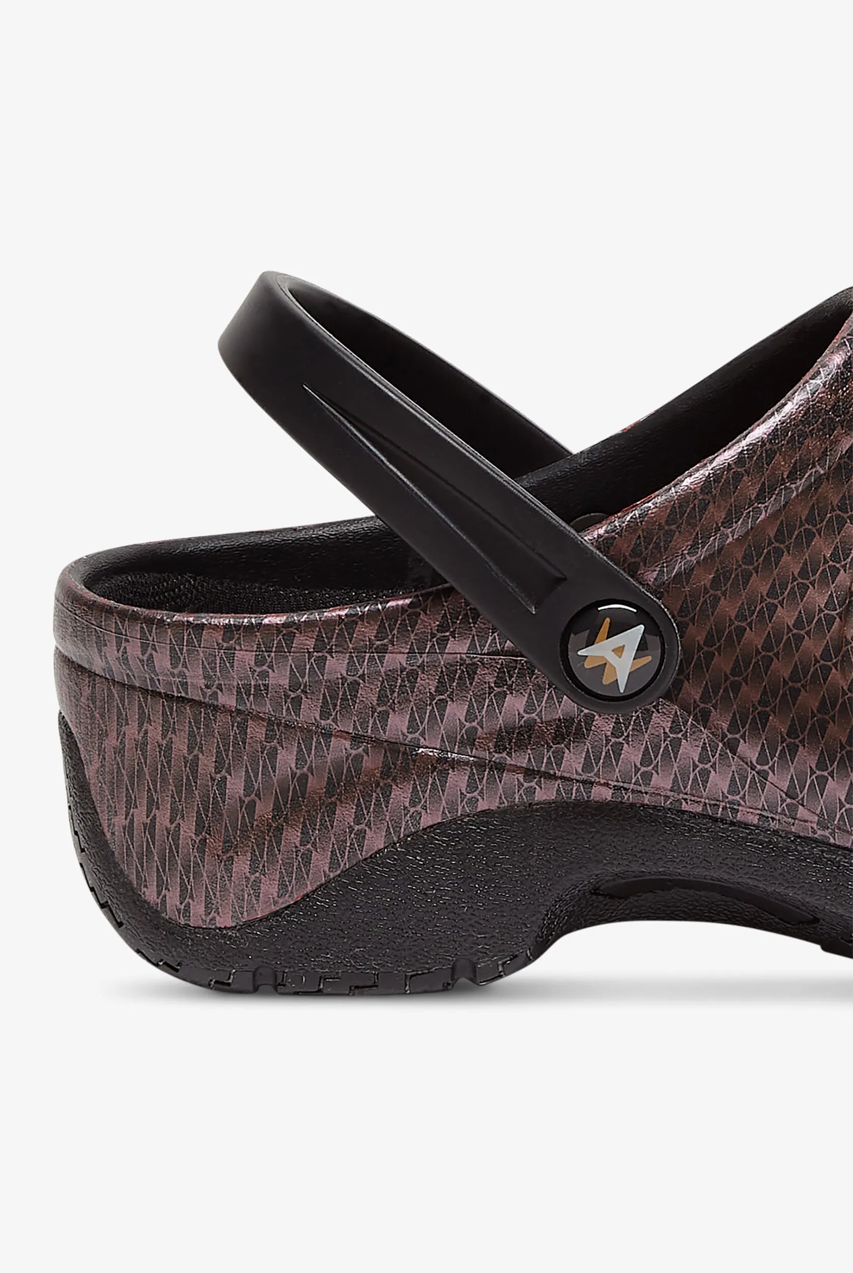 Zuecos de enfermería Anywear Zone Rose Gold para mujer